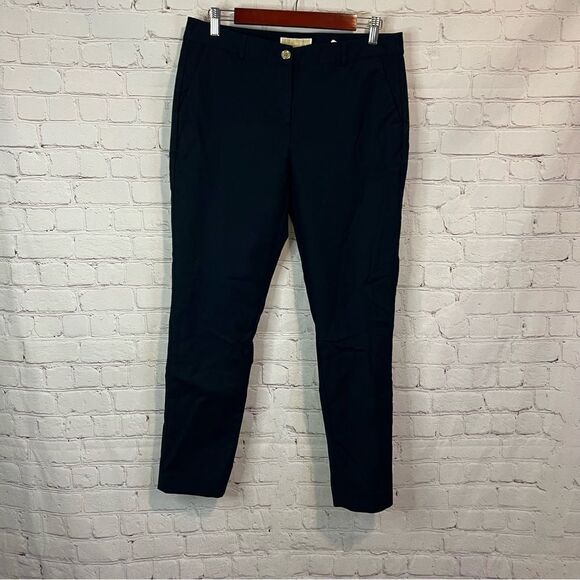 Michael Michael Kors Straight Leg Navy Blue Trousers size 8 - Picture 1 of 10